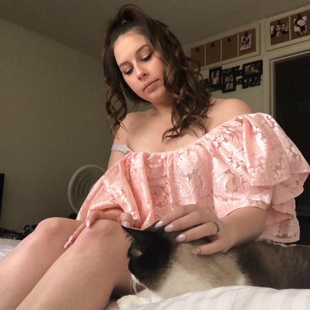 One piece romper — off the shoulder